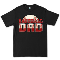 Black baseball dad Premium Tee - Zillion Design Studio