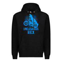 Black unclesaurus rex Premium Hoodie - Bettercallsaul