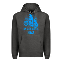 Charcoal Heather unclesaurus rex Premium Hoodie - Bettercallsaul