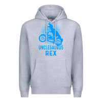 Heather Grey unclesaurus rex Premium Hoodie - Bettercallsaul