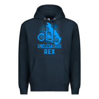 Navy unclesaurus rex Premium Hoodie - Bettercallsaul