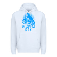 White unclesaurus rex Premium Hoodie - Bettercallsaul