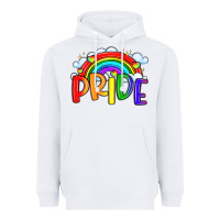 White pride Heavyweight Hoodie - LillyAllenDesigns