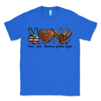True Royal Western Peace Love American Golden Eagle Classic Tee - LillyAllenDesigns