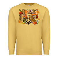 Antique Gold Housekeeper life fall Premium Sweatshirt - LillyAllenDesigns