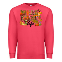 Cardinal Housekeeper life fall Premium Sweatshirt - LillyAllenDesigns