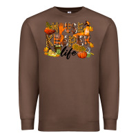 Chestnut Housekeeper life fall Premium Sweatshirt - LillyAllenDesigns