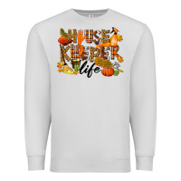 Dove Grey Housekeeper life fall Premium Sweatshirt - LillyAllenDesigns