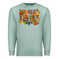 Seafoam Housekeeper life fall Premium Sweatshirt - LillyAllenDesigns