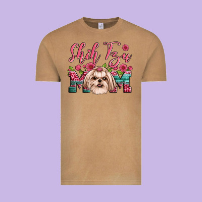 Love Shih Tzus Vintage Tee Designed By Jahusdesignshop