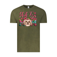 Vintage Olive love shih tzus Vintage Tee - JahusDesignShop