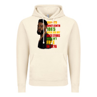 Vintage Artic juneteenth 1885 because my ancestors weren't free in 1776 black man Vintage Hoodie - HRA Design Shop