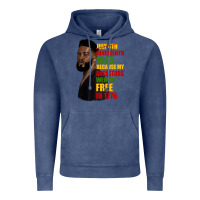 Vintage Denim juneteenth 1885 because my ancestors weren't free in 1776 black man Vintage Hoodie - HRA Design Shop