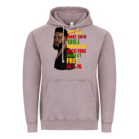 Vintage Zinc juneteenth 1885 because my ancestors weren't free in 1776 black man Vintage Hoodie - HRA Design Shop