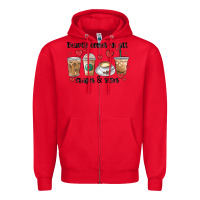 Red beauty comes in all shapes and sizes coffee Zipper Hoodie - MaliasSmallBusiness