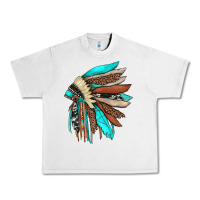 Lunar Rock indian headdress Urban Heavy Tee - JahusDesignShop