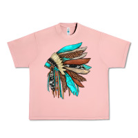 Salmon indian headdress Urban Heavy Tee - JahusDesignShop