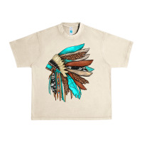 Sandshell indian headdress Urban Heavy Tee - JahusDesignShop