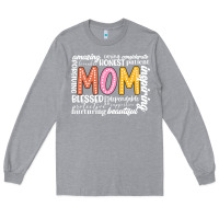 Heather Grey mom Long Sleeve Tee - JahusDesignShop