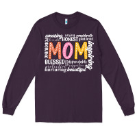 Plum mom Long Sleeve Tee - JahusDesignShop