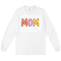White mom Long Sleeve Tee - JahusDesignShop