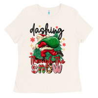 Bone dashing through the snow Ladies Tee - MaliasSmallBusiness