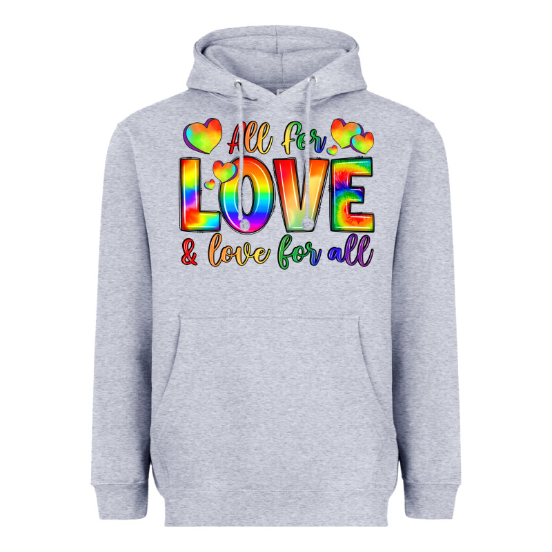 All For Love And Love For Love Heavyweight Hoodie by LillyAllenDesigns | Teevron