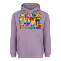Lavender all for love and love for love Heavyweight Hoodie - LillyAllenDesigns