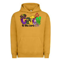 Pigment Peanut Butter cajun to the core mardi gras Urban Hoodie - CowGirlArtShop