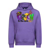 Tulip cajun to the core mardi gras Urban Hoodie - CowGirlArtShop