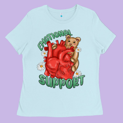 Ladies Tee emotional support