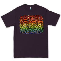 Plum pride leopard background lgbt Premium Tee - texasbilliewilder