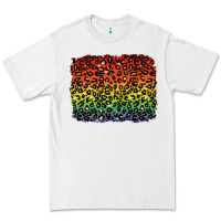 White pride leopard background lgbt Premium Tee - texasbilliewilder