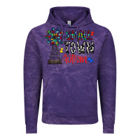 Cloud Purple small town autism Vintage Hoodie - CowhideDigitalArt