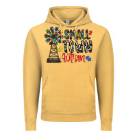 Vintage Mustard small town autism Vintage Hoodie - CowhideDigitalArt