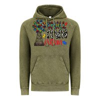 Vintage Olive small town autism Vintage Hoodie - CowhideDigitalArt