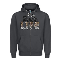 Smoke race life Zipper Hoodie - MaliasSmallBusiness