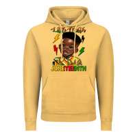 Vintage Mustard little mister juneteenth Vintage Hoodie - HRA Design Shop