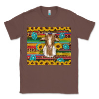 Chestnut goat sunflowers gemstones serape leopard glitter Classic Tee - Artiststas