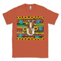 Copper goat sunflowers gemstones serape leopard glitter Classic Tee - Artiststas