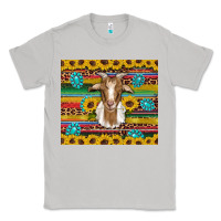 Moon Dust goat sunflowers gemstones serape leopard glitter Classic Tee - Artiststas