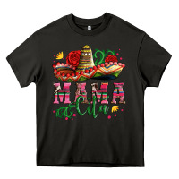 Asphalt mama cita with sombrero hat and roses Heavy Core Tee - Artiststas