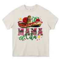 Cream mama cita with sombrero hat and roses Heavy Core Tee - Artiststas