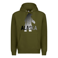Army Green Alaska Bear Premium Hoodie - Bettercallsaul