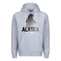Heather Grey Alaska Bear Premium Hoodie - Bettercallsaul