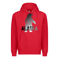 Red Alaska Bear Premium Hoodie - Bettercallsaul