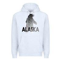White Alaska Bear Premium Hoodie - Bettercallsaul
