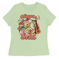 Matcha hippie soul Ladies Tee - MaliasSmallBusiness
