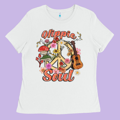 Ladies Tee hippie soul