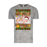Cloud Rock christmas pig Vintage Tee - Artiststas